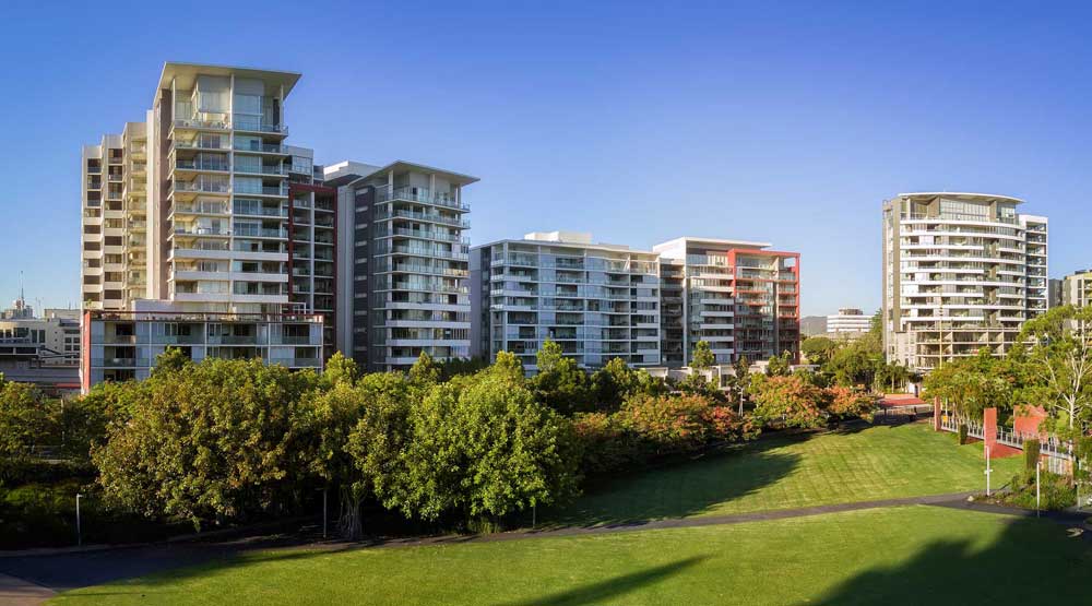 Drone Photography Gallery - Brisbane Parklands Apartments - DroneAce