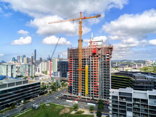 Aerial Drone Photographs Newstead Apartment