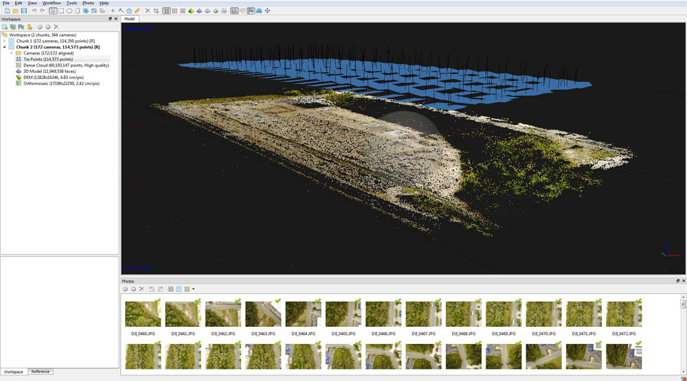 Geospatial aerial drone mapping photogrammetry - DroneAce