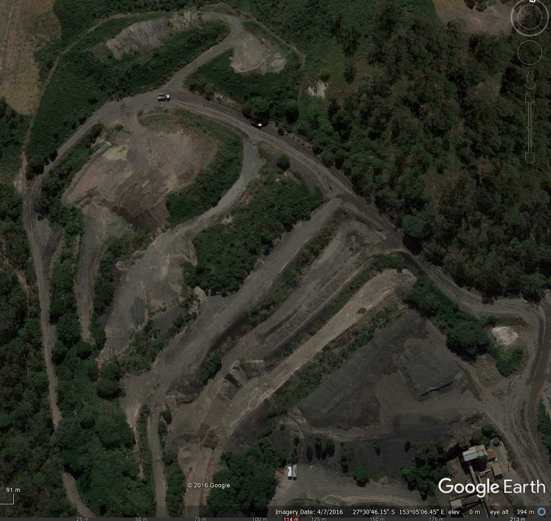 MavicPro Drone Mapping site identification at Whites Hill, Brisbane