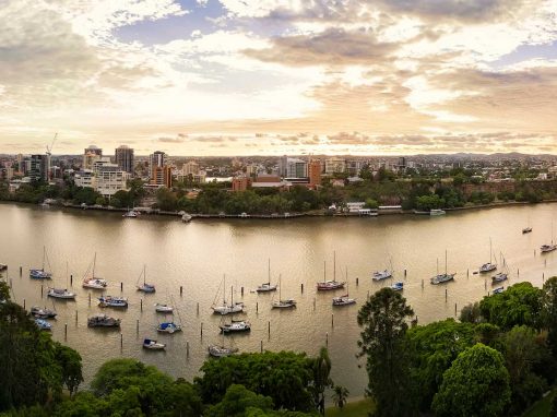 Aerial Drone Photography Brisbane Botanic Gardens