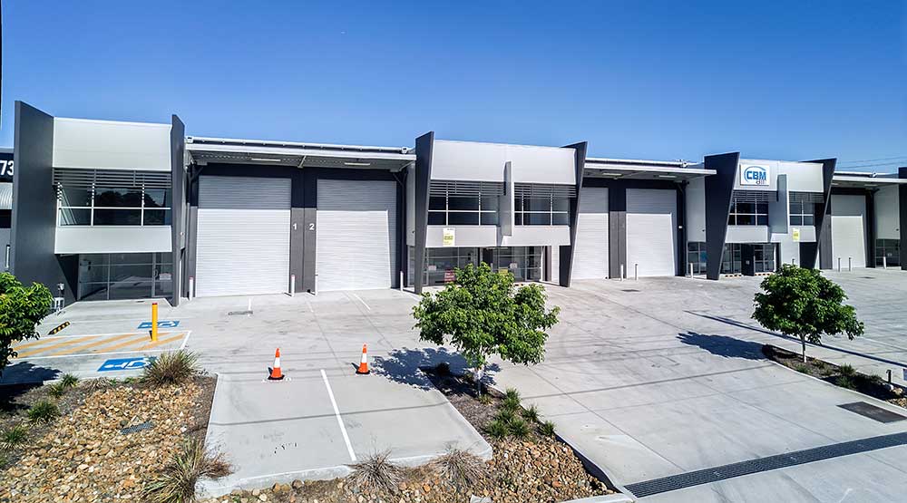 Drone Photography Gallery - Brisbane industrial complex for lease - DroneAce