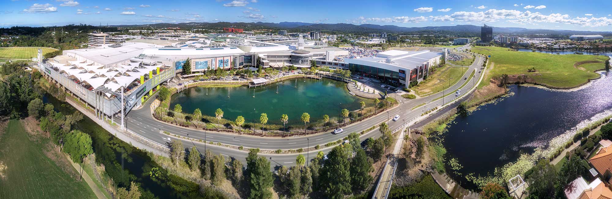 aerial drone photography of Robina Shopping Centre DroneAce Drone photography April 2017 