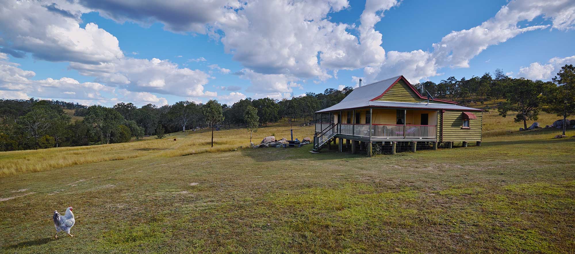 BunyipSprings Farmstay Drone Video and Photography - BunyipSprings Farmstay Cottage