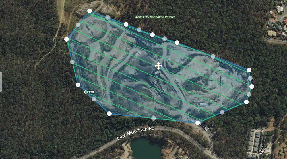 Geospatial aerial drone mapping Brisbane Quarry - DroneAce Geospatial aerial drone mapping Brisbane Quarry - DroneAce