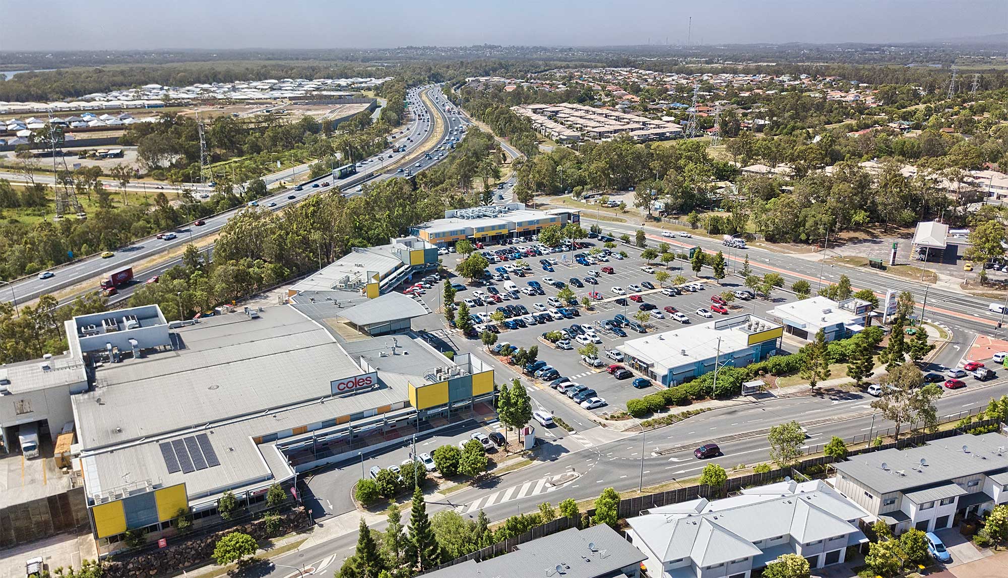Murrumba Downs Shopping Centre Aerial Drone Photography