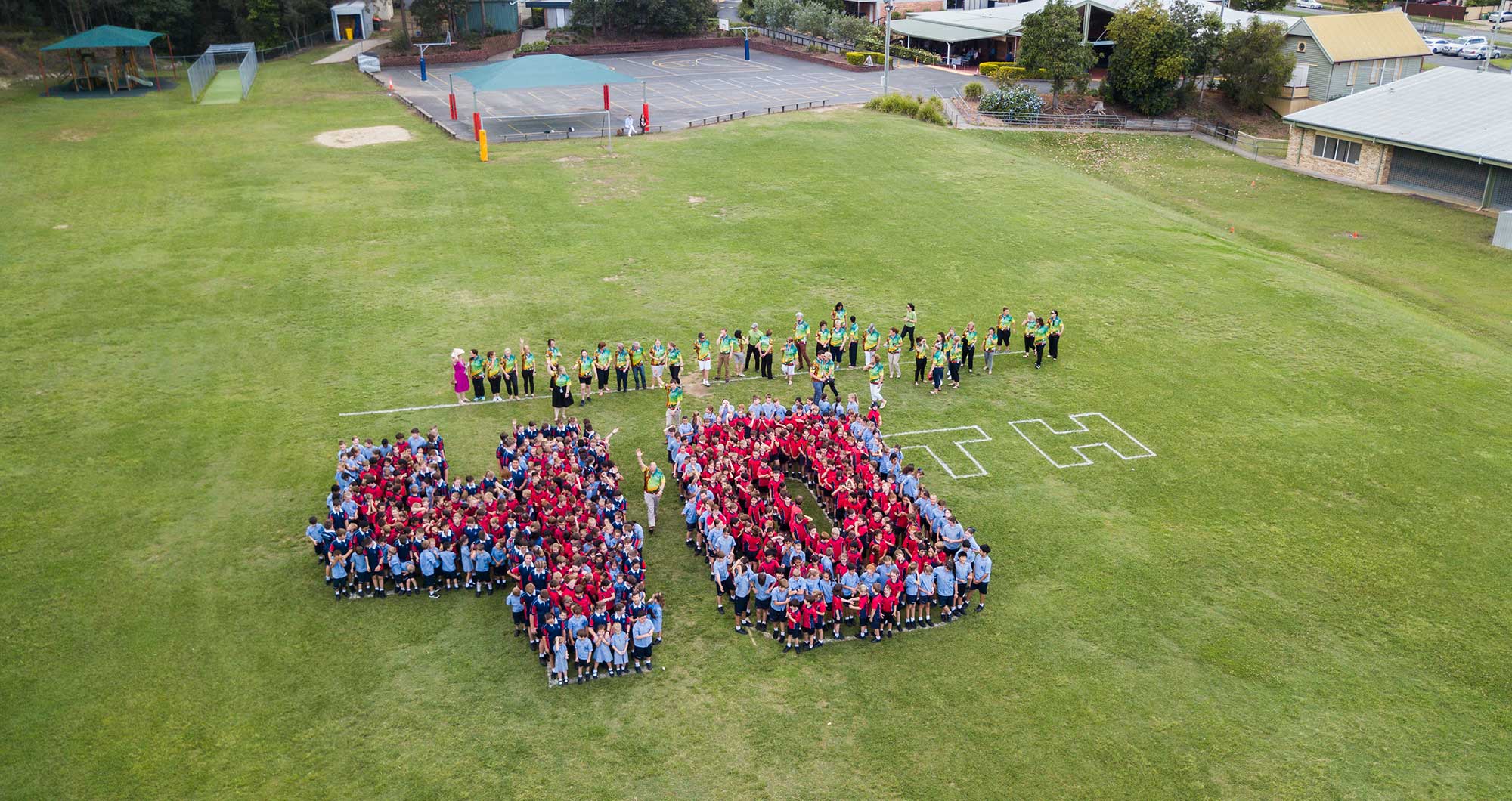 St Edwards Catholic School aerial drone photography