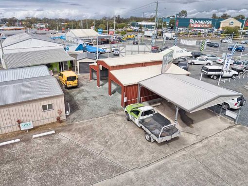 Titan Garages & Sheds Aerial Photography