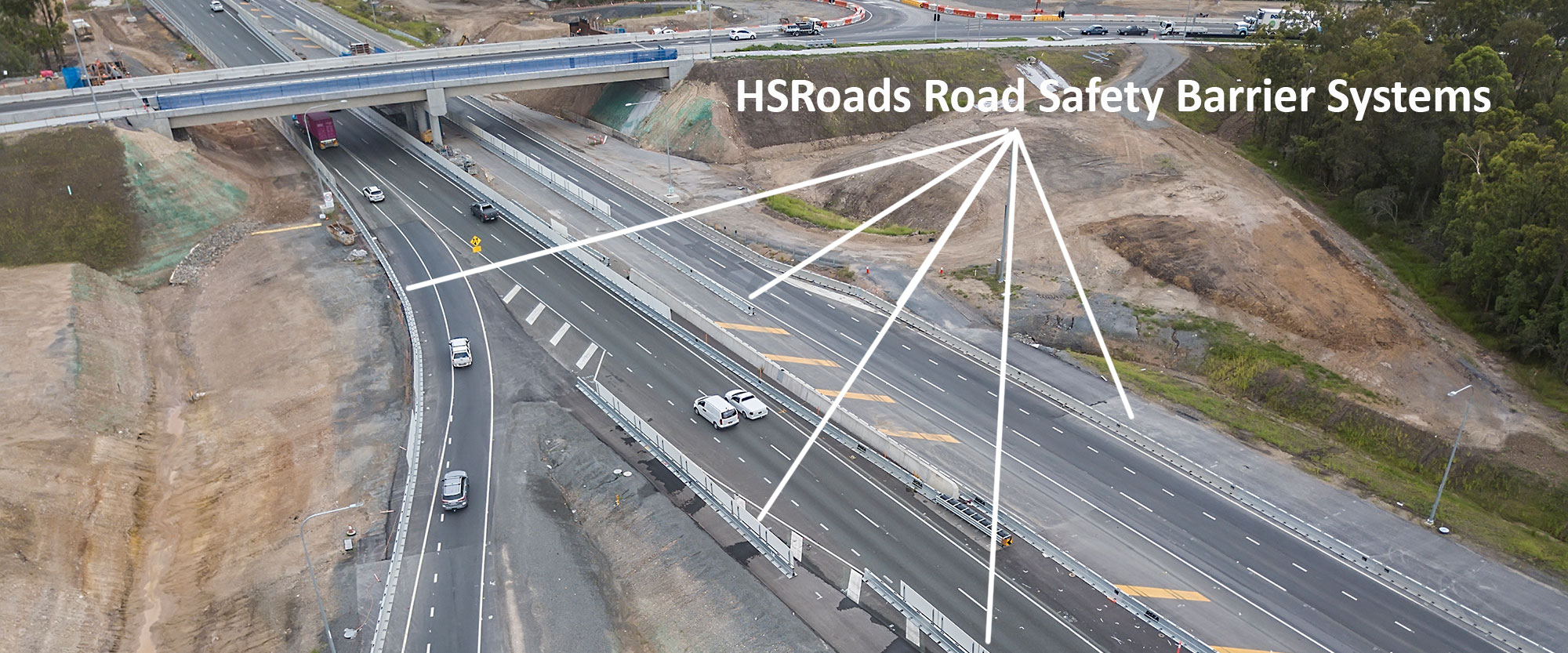 30 metres in the air - Aerial Drone Photography for HSRoads Logan Enhancement Project DroneAce 01