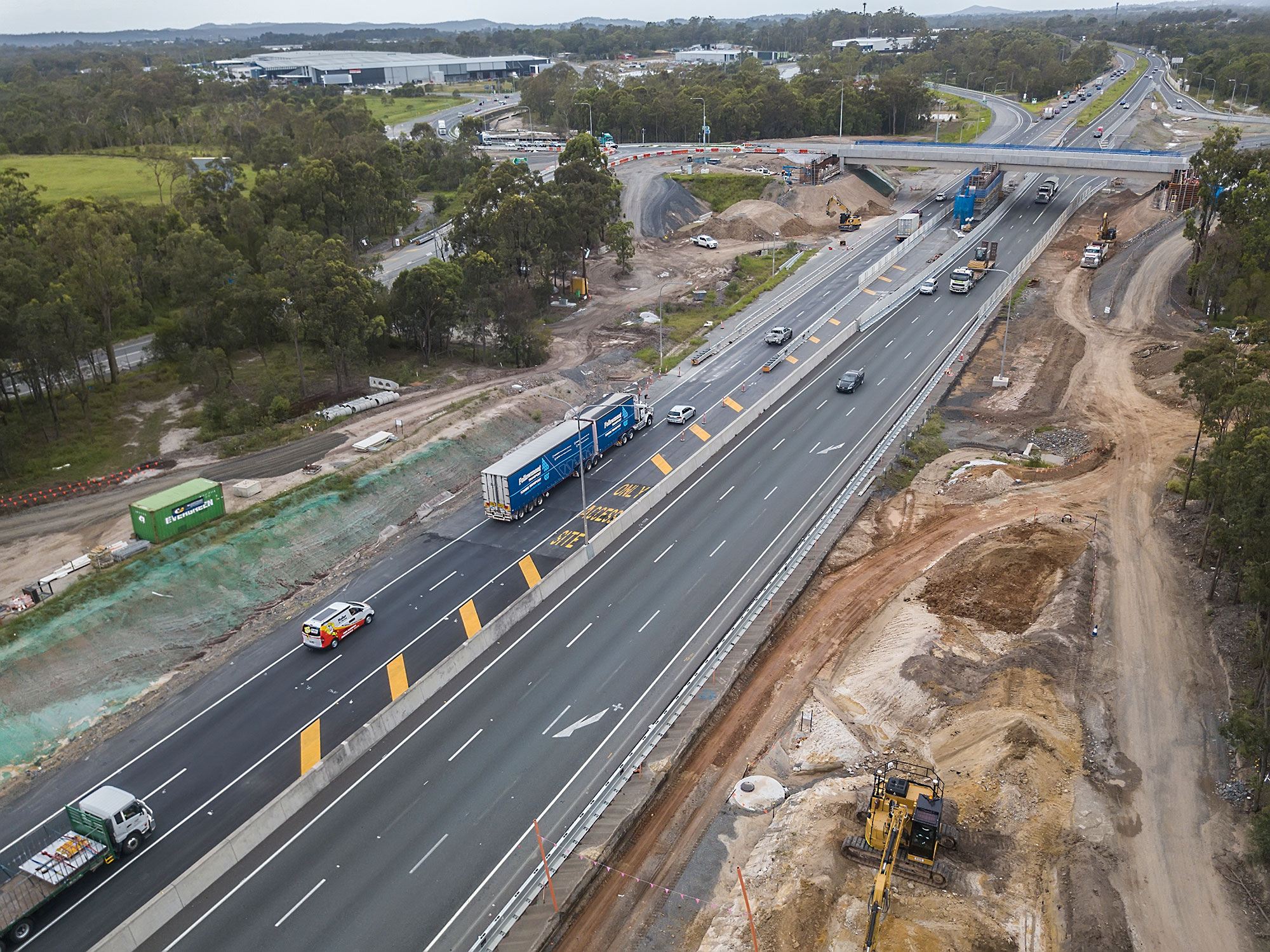 30m above the ground - Aerial Drone Photography for HSRoads Logan Enhancement Project DroneAce 30m above the ground - Aerial Drone Photography for HSRoads Logan Enhancement Project DroneAce