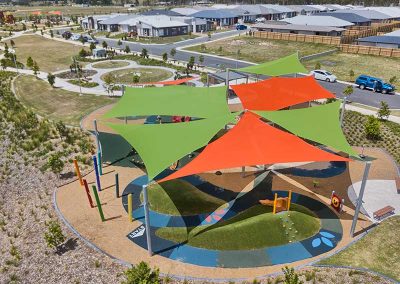 Drone Video Brisbane for Shade Sails at South Ripley