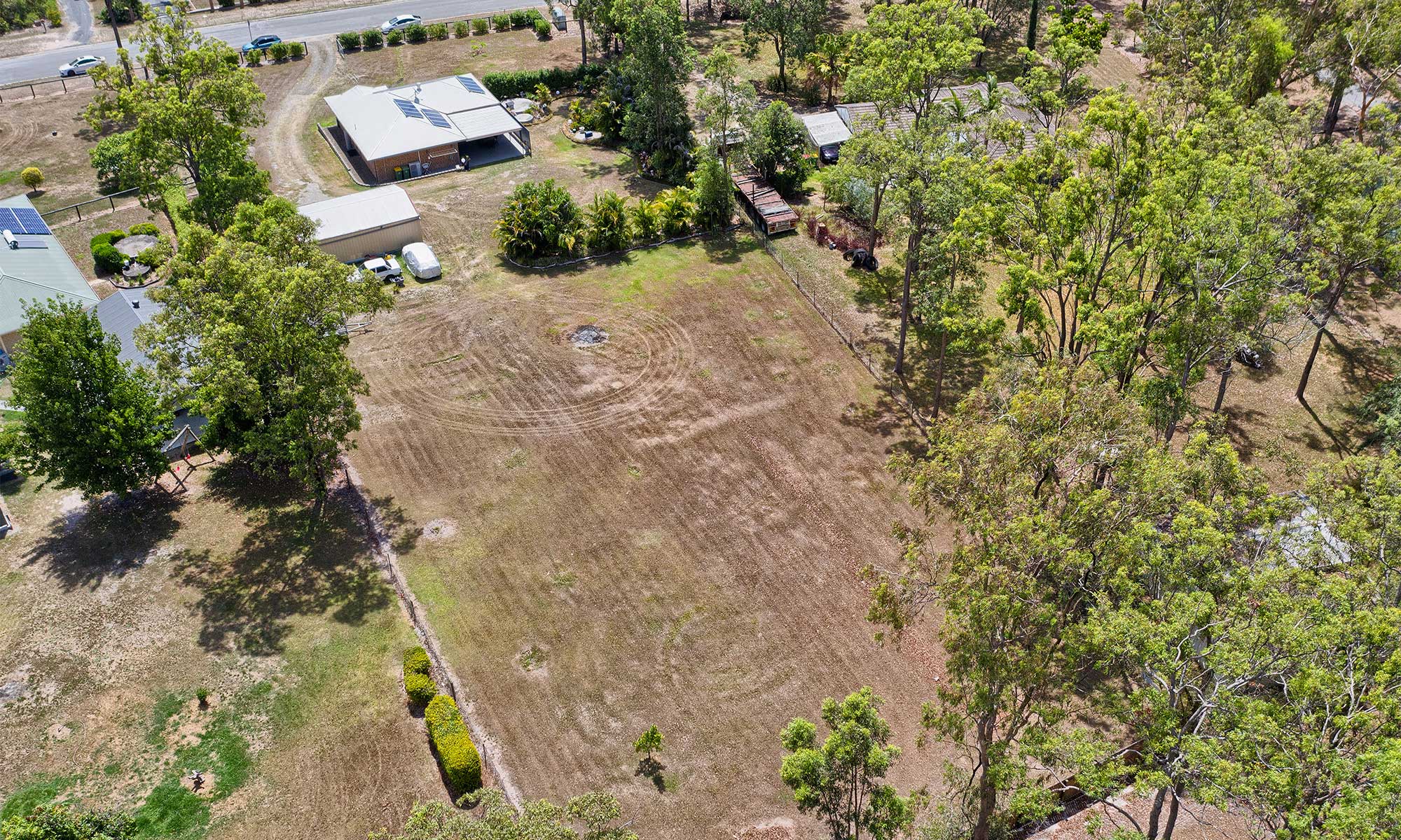 Aerial drone photography at 39 Dover Cres flagstone For Elders Jimboomba