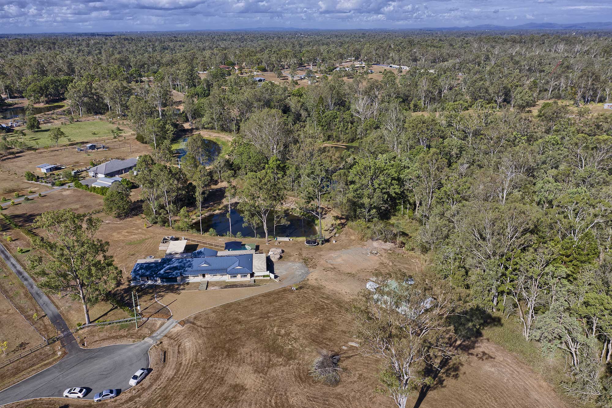 Aerial Drone Acreage Real Estate Photography Elders Jimboobma