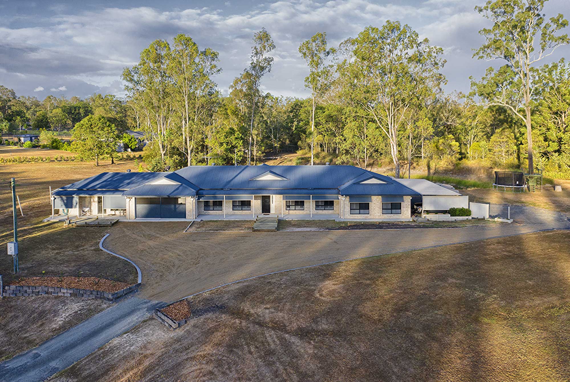 Aerial Drone Acreage Real Estate Photography Elders Jimboobma