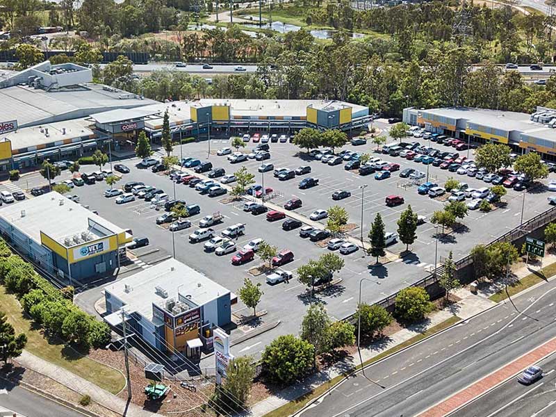 Murrumba Downs Shopping Centre Aerial & Ground Photography