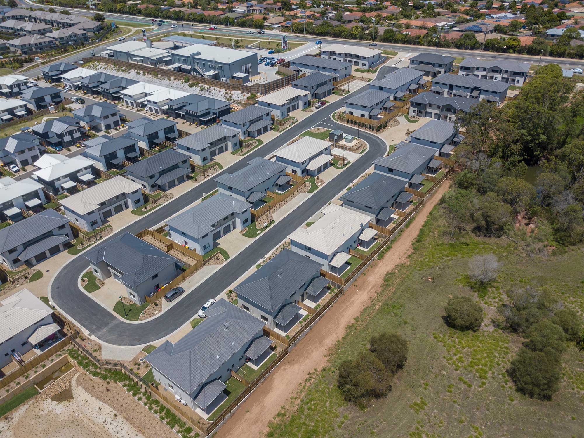 Aerial Photography Brays Rd Griffin master planned estate Aerial Photography Brays Rd Griffin master planned estate