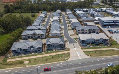 Aerial Photography at Brays Rd Griffin of Master Planned Estate