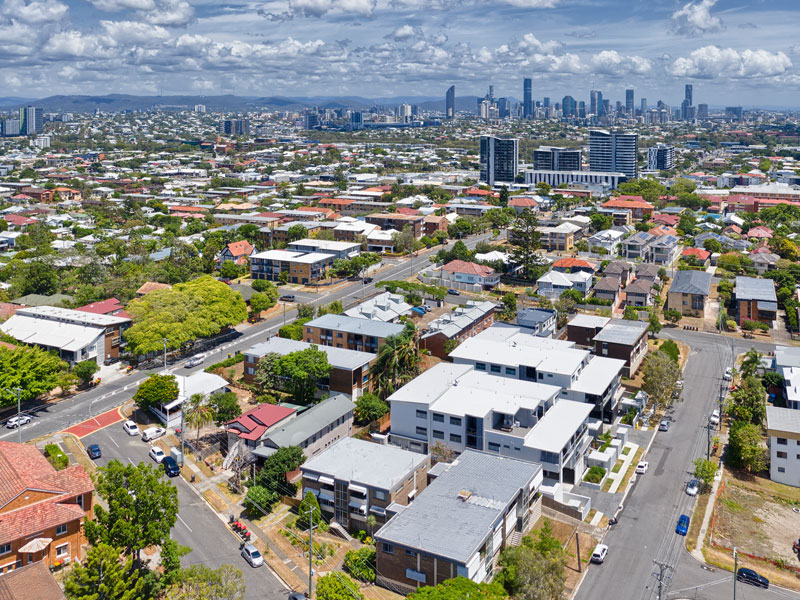 Drone Video over Coorparoo Brisbane with the Mavic 2 Pro