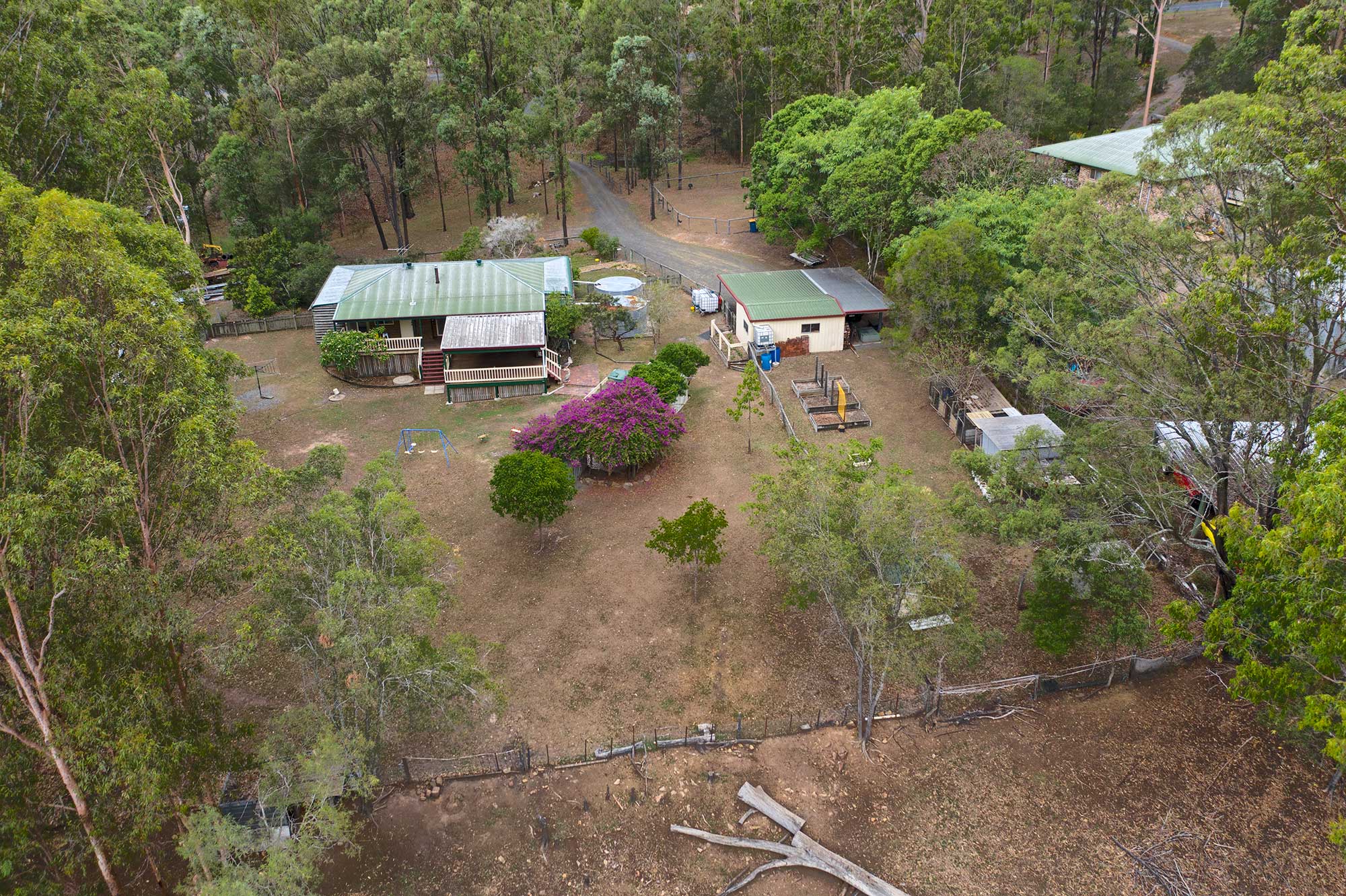 Acreage  Aerial Drone Photography at Cedar Valley