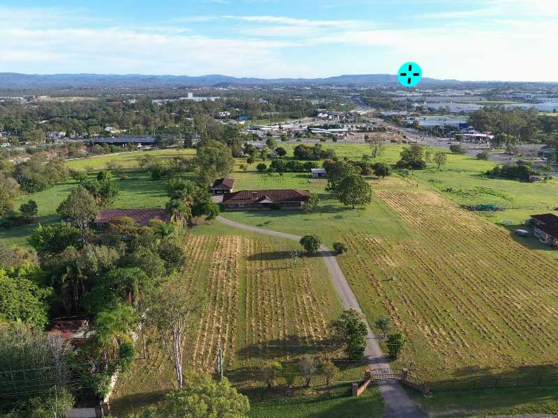 360 degree drone panorama over Richlands Brisbane
