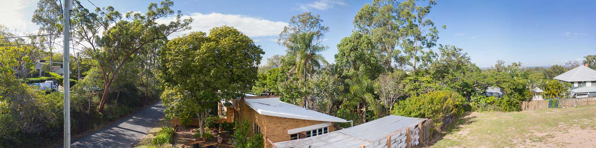 6.1 metres above the ground - using a drone to establish balcony views. 6.1 metres above the ground - using a drone to establish balcony views