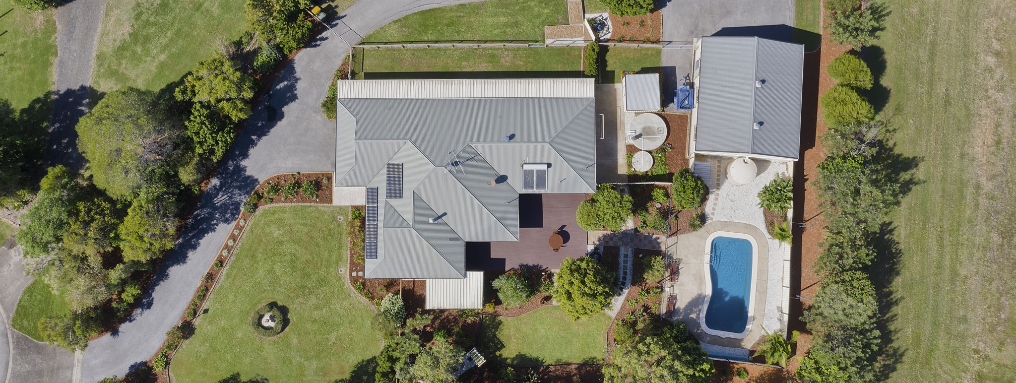 Drones photography for selling real estate listings
