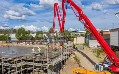 Construction site drone video for INTREC Management