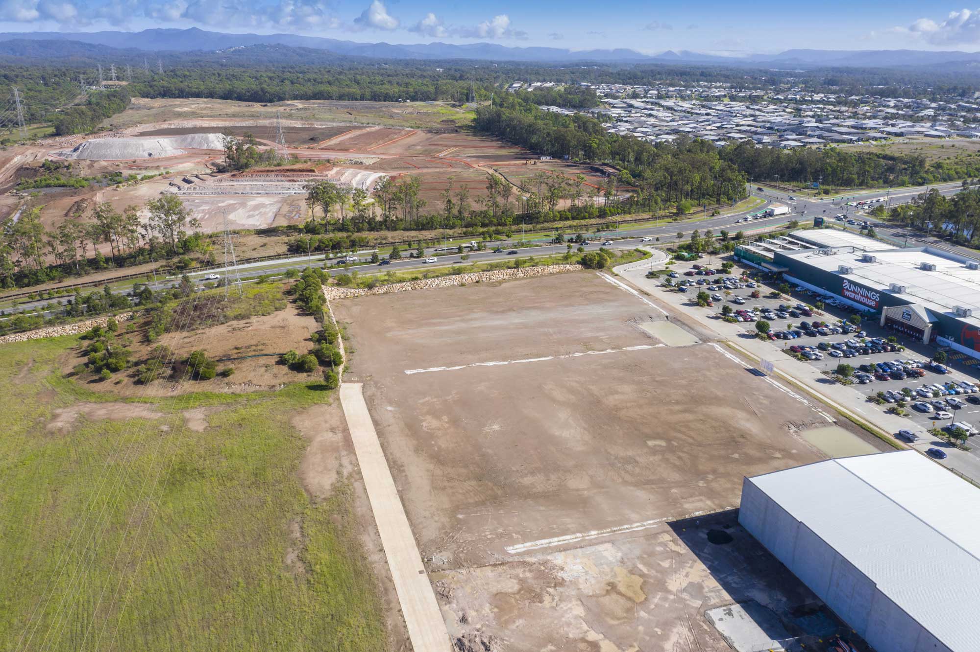 Drone photography for development site at Brendale, Brisbane