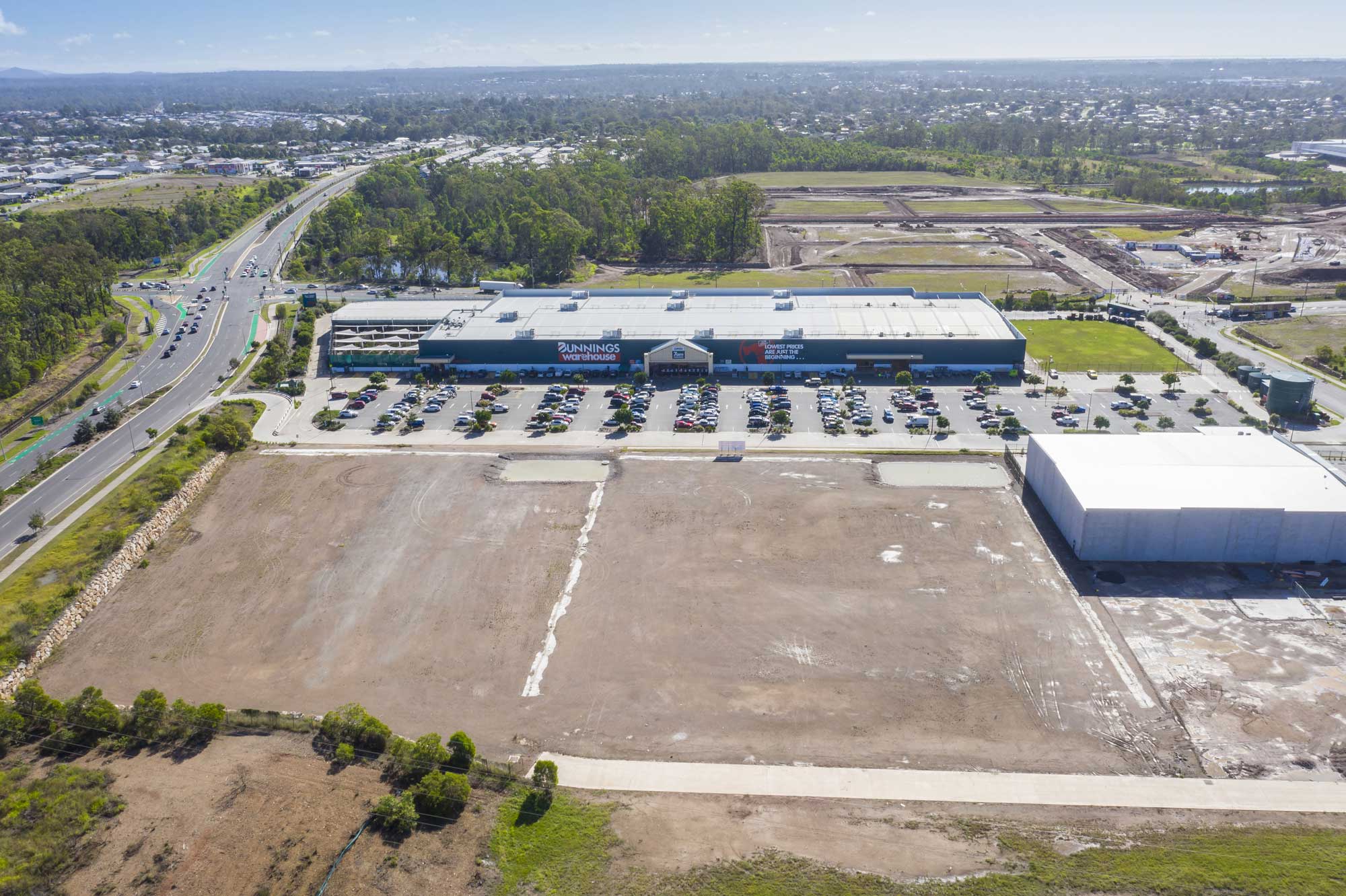 Drone photography for development site at Brendale, Brisbane