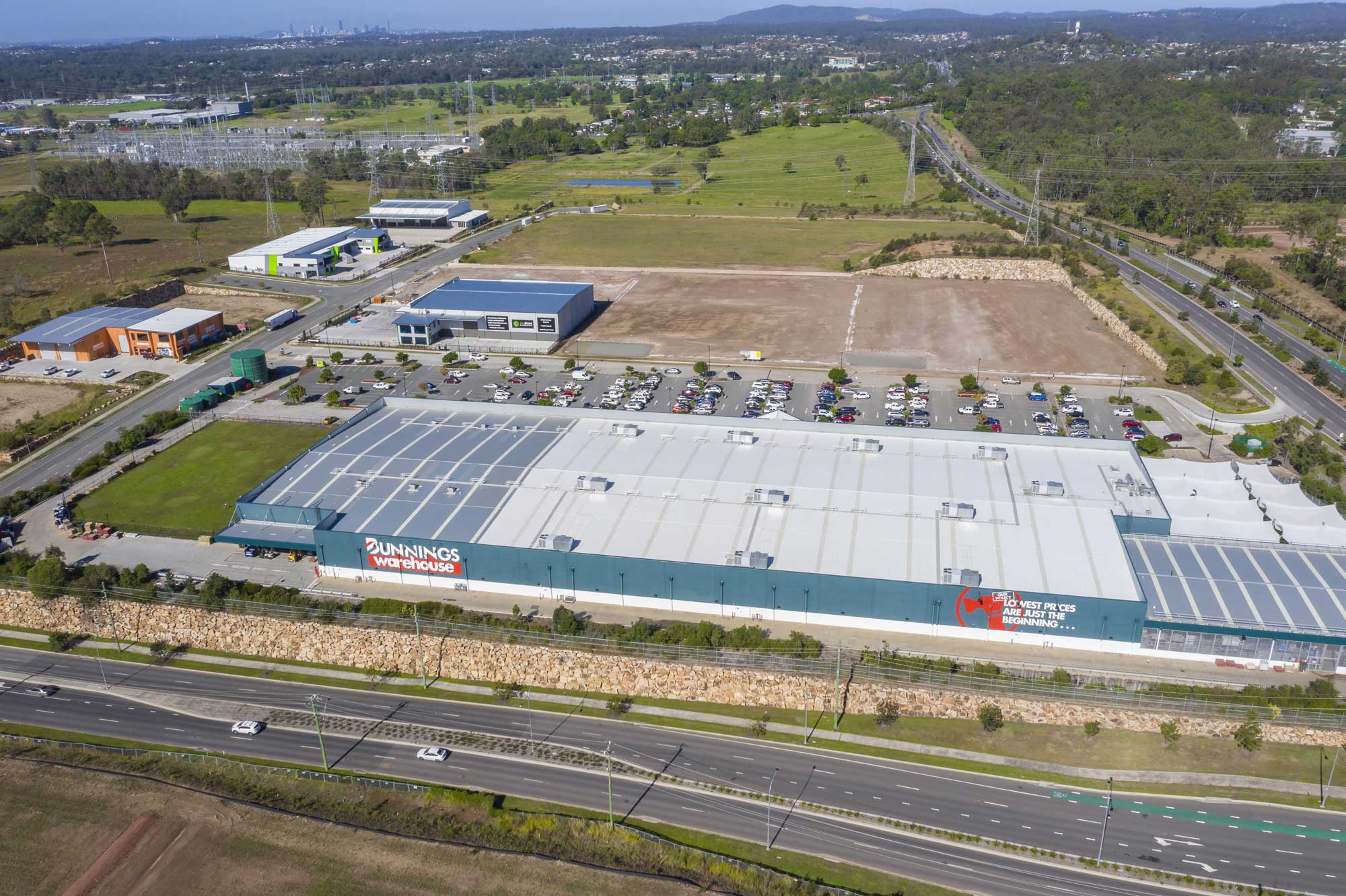 Drone photography for development site at Brendale, Brisbane