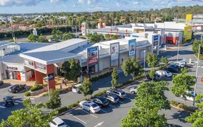 Drone video for Homeworld Helensvale Shopping Centre fly through