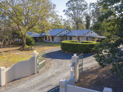 Drone photography acreage real estate Teviot Rd South Maclean