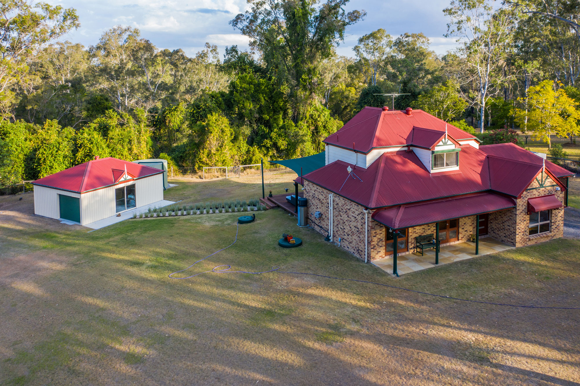 Capturing the built structures using drone photography 