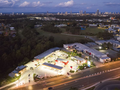 Drone photography for Southport shopping centre