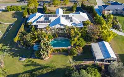 Drone photography acreage real estate Glen Logan Lakes Jimboomba