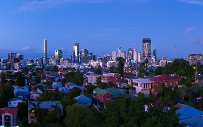 Balcony views for proposed apartment development Highgate Hill