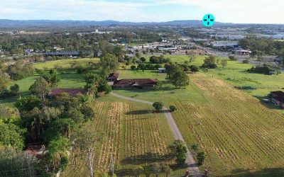 360 degree drone panorama over Richlands Brisbane
